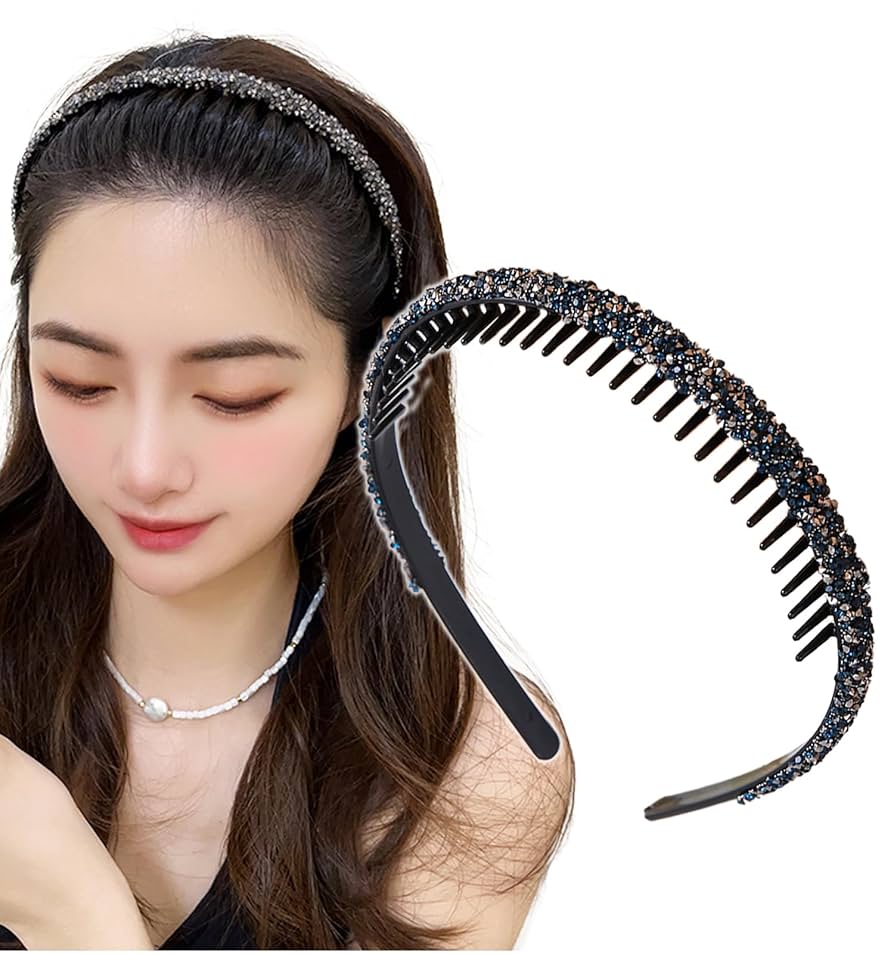 Amazon.co.jp: [Herbeluemily] カチューシャ ビジュー コーム